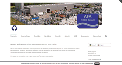 Desktop Screenshot of afa-nord.de